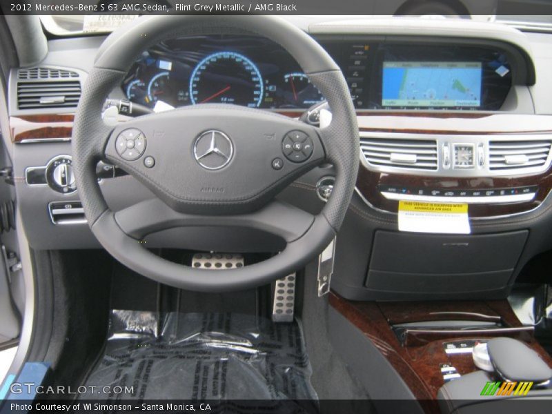 Dashboard of 2012 S 63 AMG Sedan