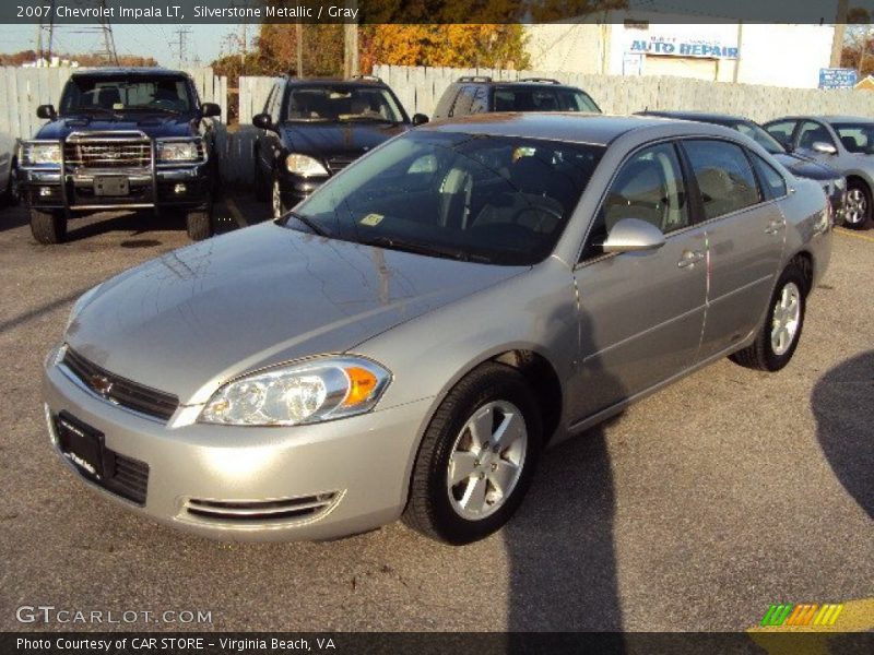Silverstone Metallic / Gray 2007 Chevrolet Impala LT