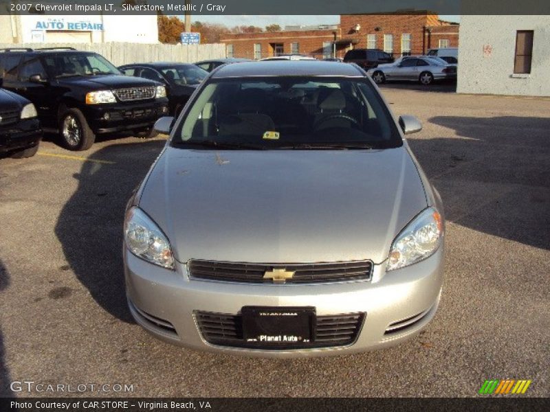 Silverstone Metallic / Gray 2007 Chevrolet Impala LT
