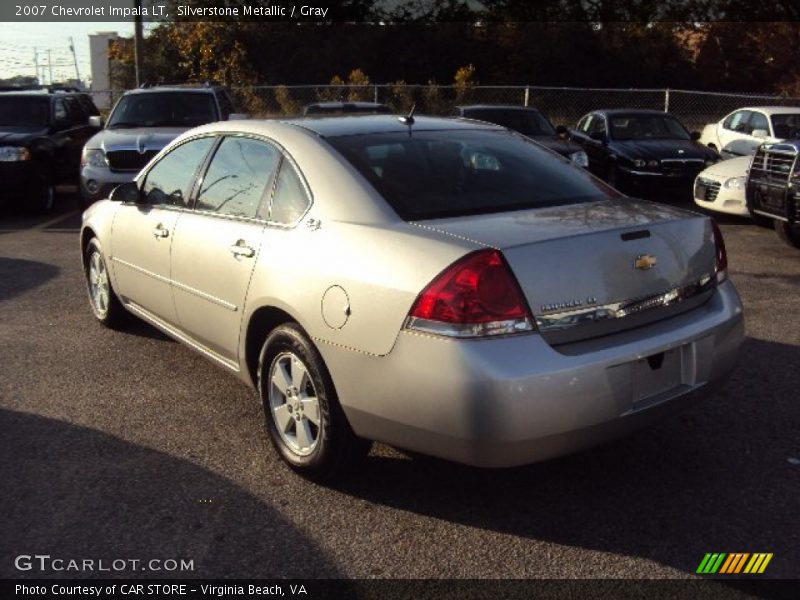 Silverstone Metallic / Gray 2007 Chevrolet Impala LT