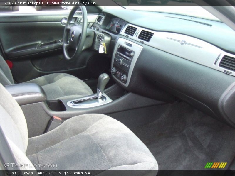Silverstone Metallic / Gray 2007 Chevrolet Impala LT