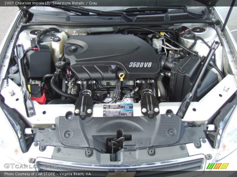 Silverstone Metallic / Gray 2007 Chevrolet Impala LT