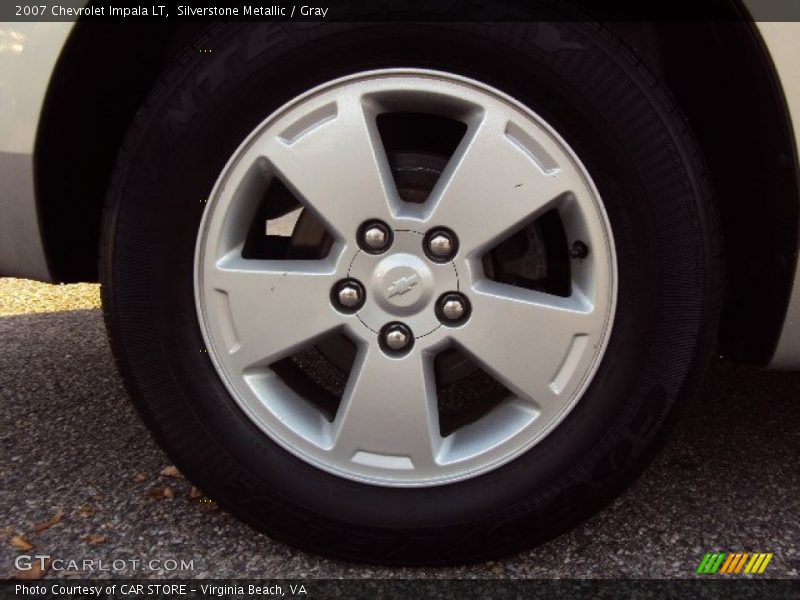 Silverstone Metallic / Gray 2007 Chevrolet Impala LT