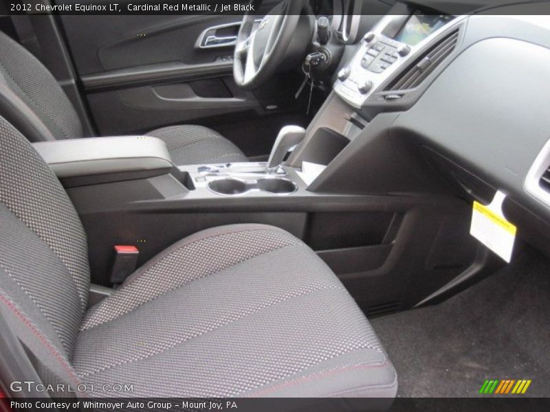 Cardinal Red Metallic / Jet Black 2012 Chevrolet Equinox LT