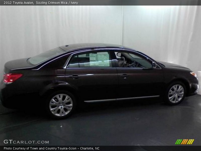 Sizzling Crimson Mica / Ivory 2012 Toyota Avalon