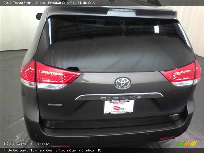 Predawn Gray Mica / Light Gray 2012 Toyota Sienna Limited