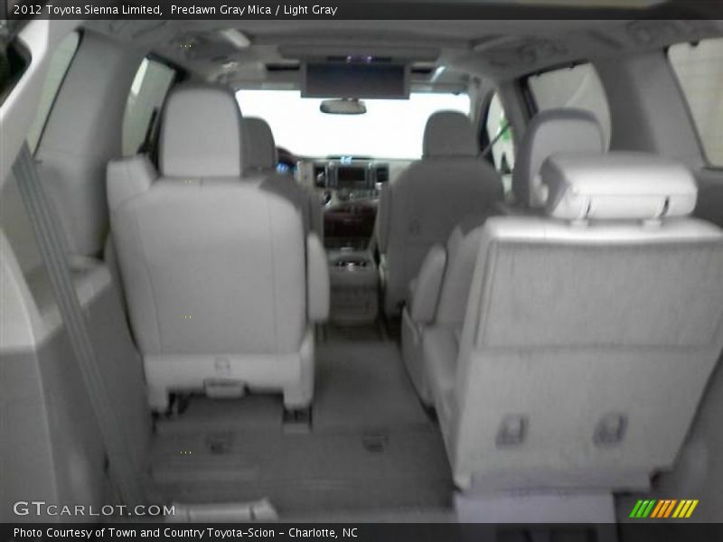 Predawn Gray Mica / Light Gray 2012 Toyota Sienna Limited