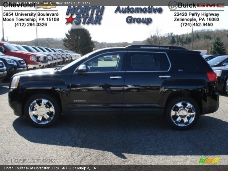 Onyx Black / Jet Black 2012 GMC Terrain SLT AWD