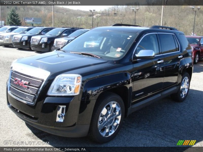 Onyx Black / Jet Black 2012 GMC Terrain SLT AWD