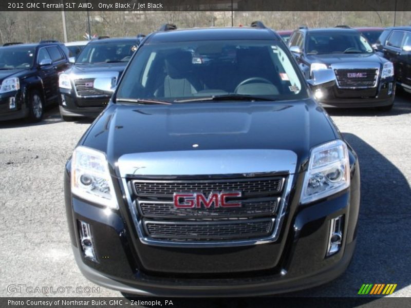 Onyx Black / Jet Black 2012 GMC Terrain SLT AWD