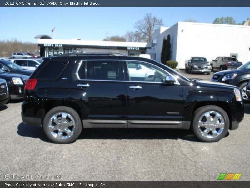 Onyx Black / Jet Black 2012 GMC Terrain SLT AWD