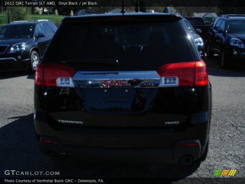 Onyx Black / Jet Black 2012 GMC Terrain SLT AWD