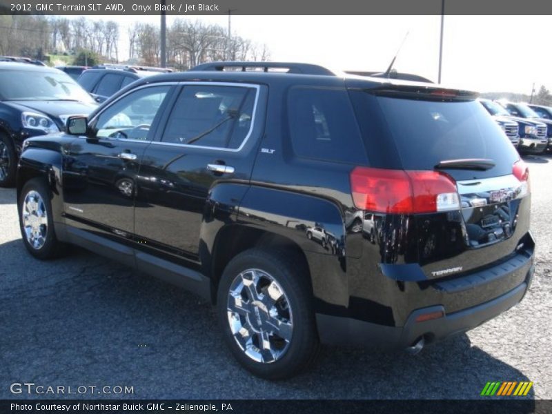 Onyx Black / Jet Black 2012 GMC Terrain SLT AWD