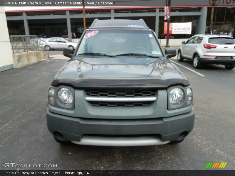 Canteen Metallic Green / Charcoal 2004 Nissan Xterra XE 4x4
