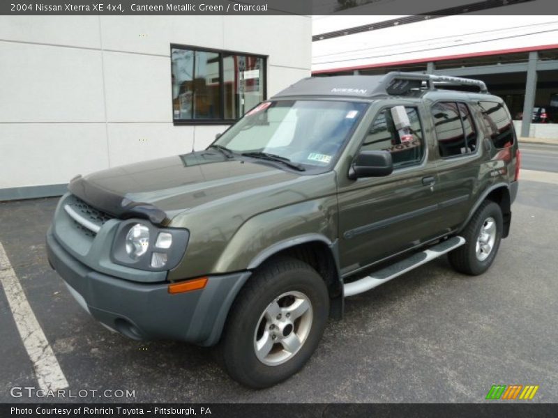 Canteen Metallic Green / Charcoal 2004 Nissan Xterra XE 4x4