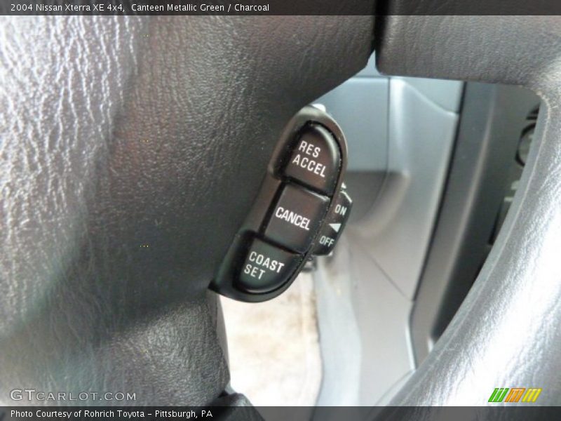 Canteen Metallic Green / Charcoal 2004 Nissan Xterra XE 4x4