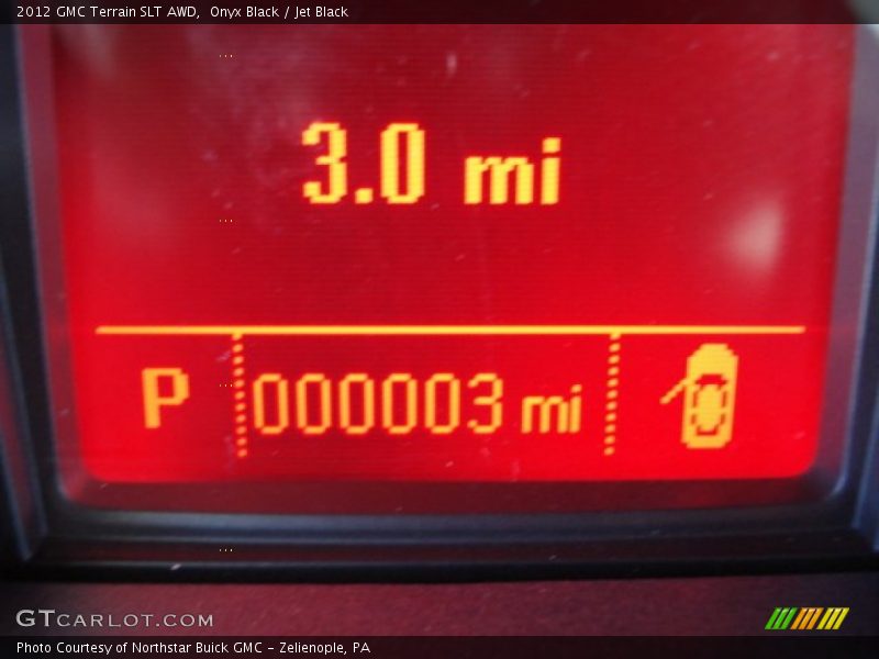 Onyx Black / Jet Black 2012 GMC Terrain SLT AWD