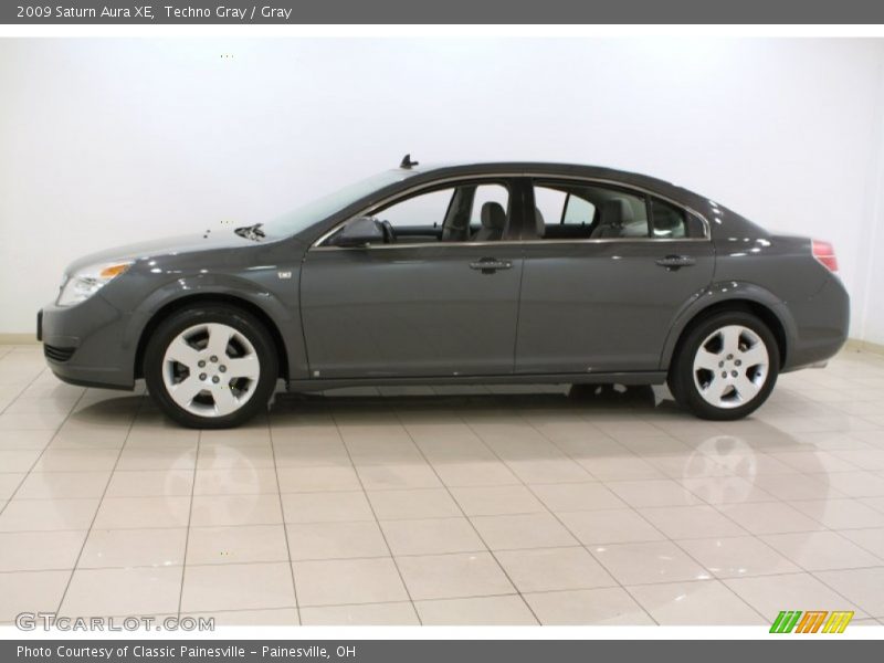 Techno Gray / Gray 2009 Saturn Aura XE