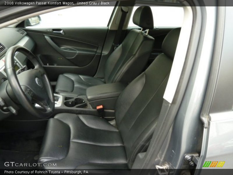 United Gray / Black 2008 Volkswagen Passat Komfort Wagon