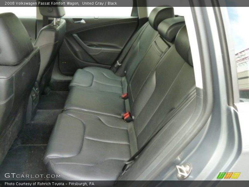 United Gray / Black 2008 Volkswagen Passat Komfort Wagon