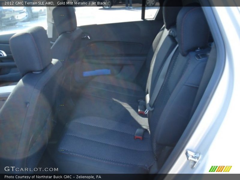 Gold Mist Metallic / Jet Black 2012 GMC Terrain SLE AWD