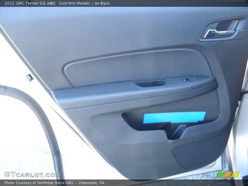 Gold Mist Metallic / Jet Black 2012 GMC Terrain SLE AWD