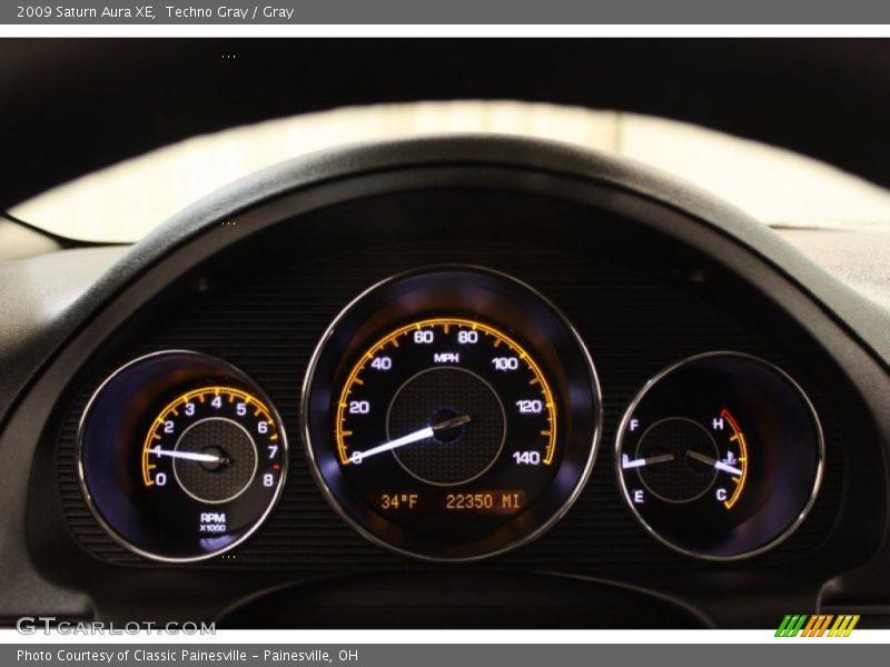 Techno Gray / Gray 2009 Saturn Aura XE