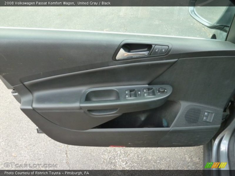 United Gray / Black 2008 Volkswagen Passat Komfort Wagon