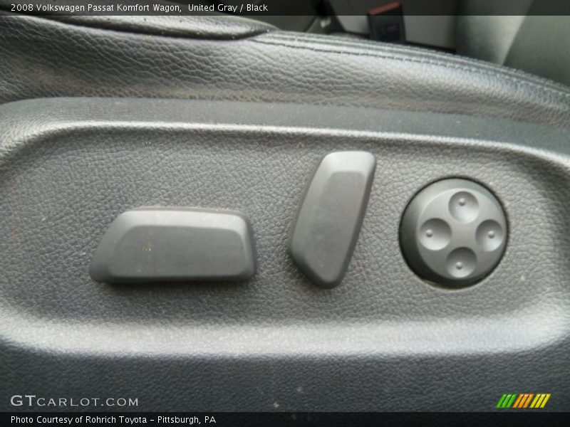 United Gray / Black 2008 Volkswagen Passat Komfort Wagon