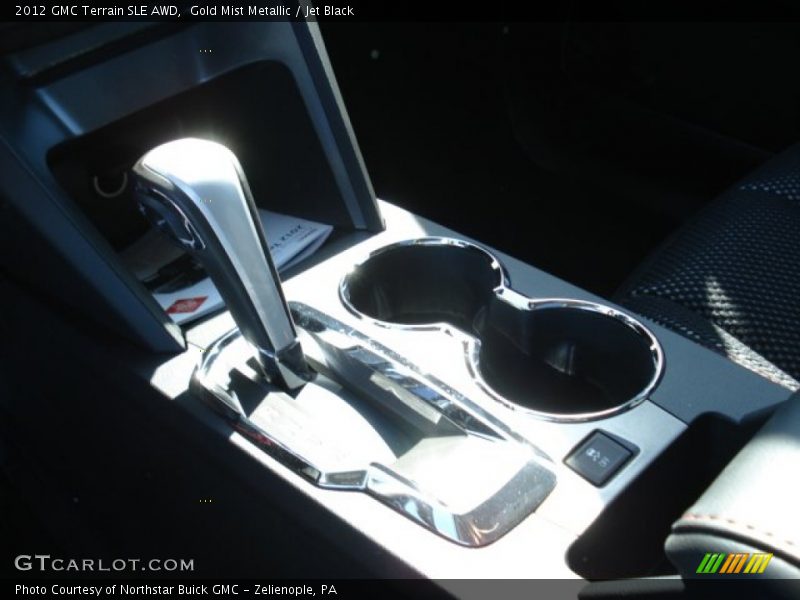 Gold Mist Metallic / Jet Black 2012 GMC Terrain SLE AWD