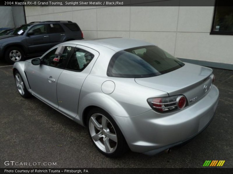 Sunlight Silver Metallic / Black/Red 2004 Mazda RX-8 Grand Touring