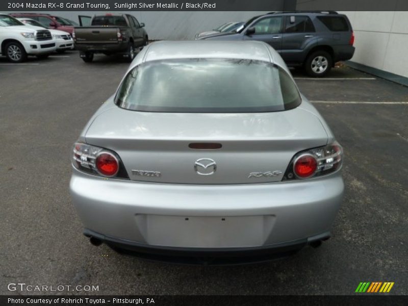Sunlight Silver Metallic / Black/Red 2004 Mazda RX-8 Grand Touring