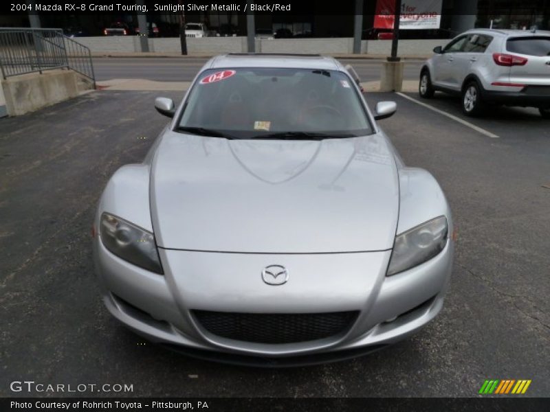 Sunlight Silver Metallic / Black/Red 2004 Mazda RX-8 Grand Touring