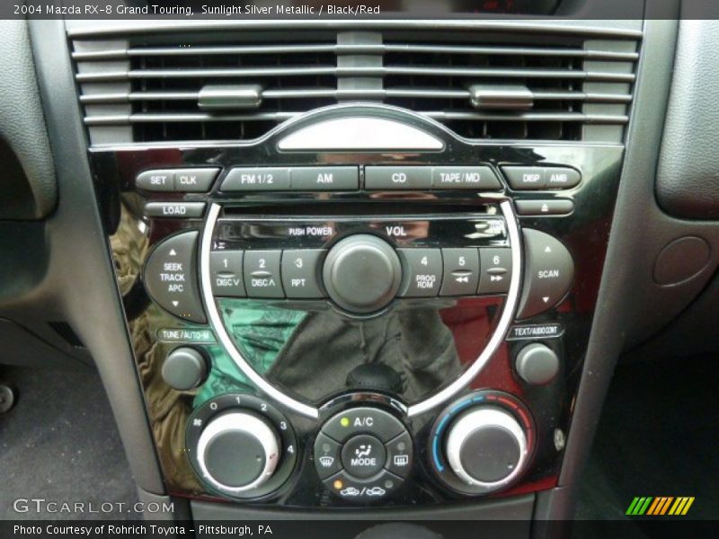 Controls of 2004 RX-8 Grand Touring