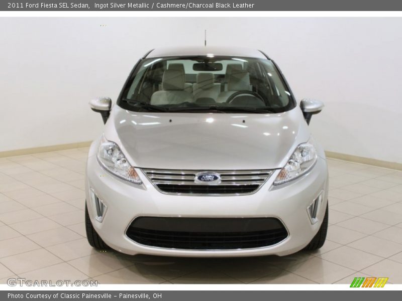  2011 Fiesta SEL Sedan Ingot Silver Metallic