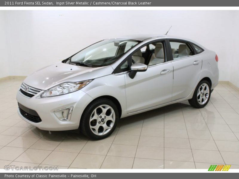  2011 Fiesta SEL Sedan Ingot Silver Metallic
