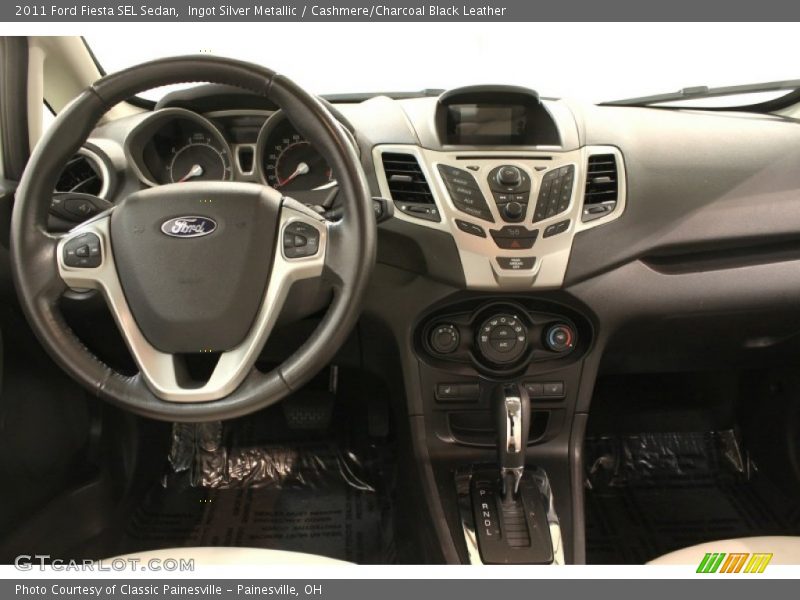 Dashboard of 2011 Fiesta SEL Sedan