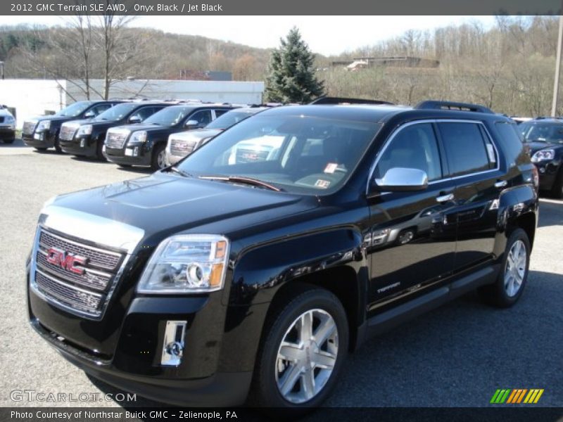 Onyx Black / Jet Black 2012 GMC Terrain SLE AWD