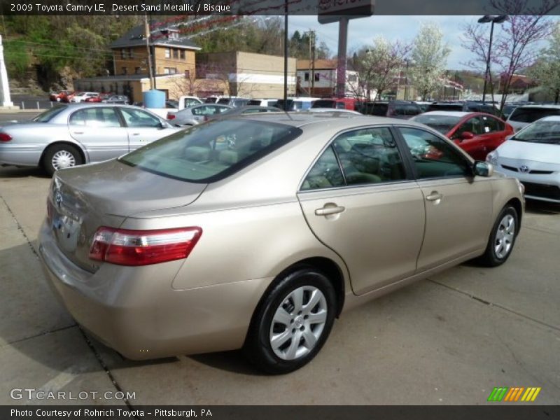 Desert Sand Metallic / Bisque 2009 Toyota Camry LE