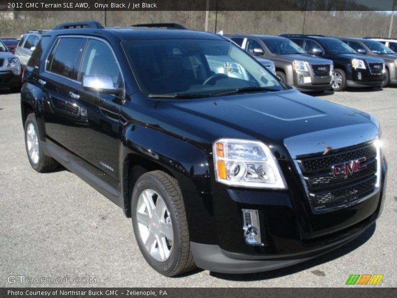 Onyx Black / Jet Black 2012 GMC Terrain SLE AWD