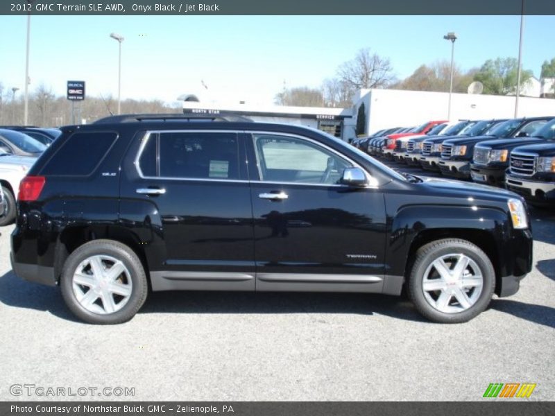 Onyx Black / Jet Black 2012 GMC Terrain SLE AWD