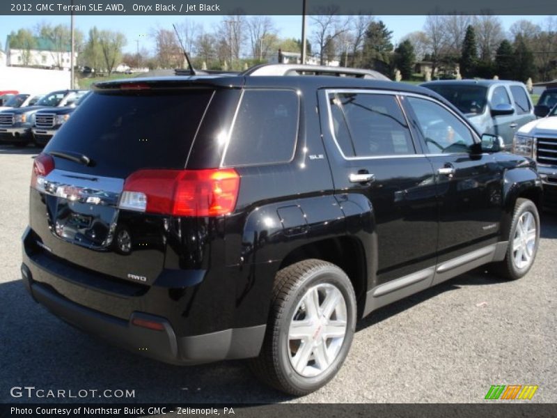 Onyx Black / Jet Black 2012 GMC Terrain SLE AWD