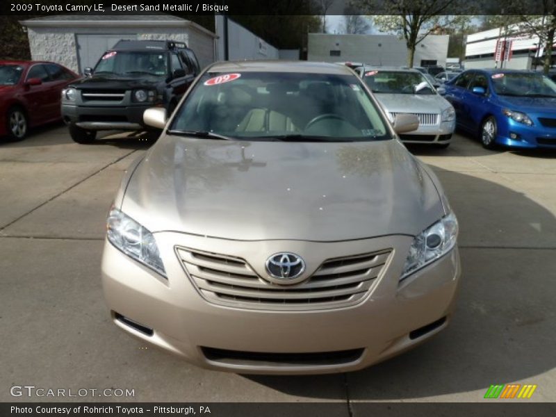 Desert Sand Metallic / Bisque 2009 Toyota Camry LE