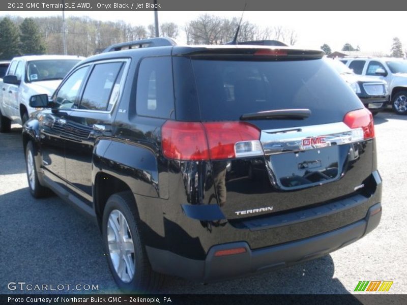 Onyx Black / Jet Black 2012 GMC Terrain SLE AWD