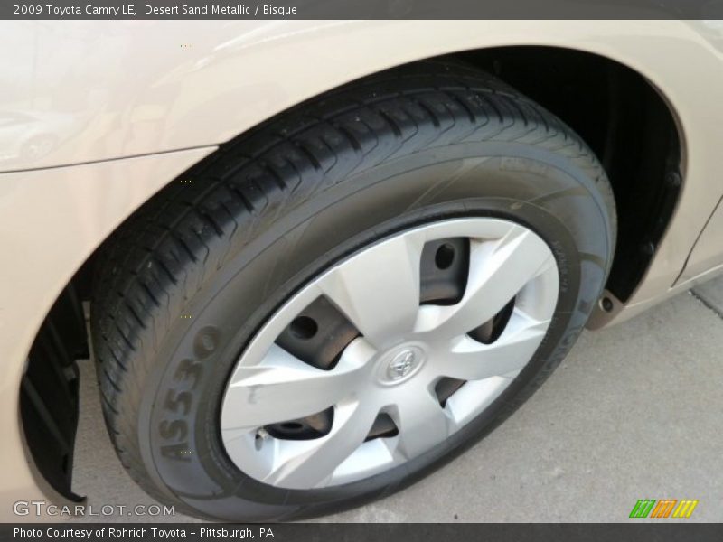 Desert Sand Metallic / Bisque 2009 Toyota Camry LE