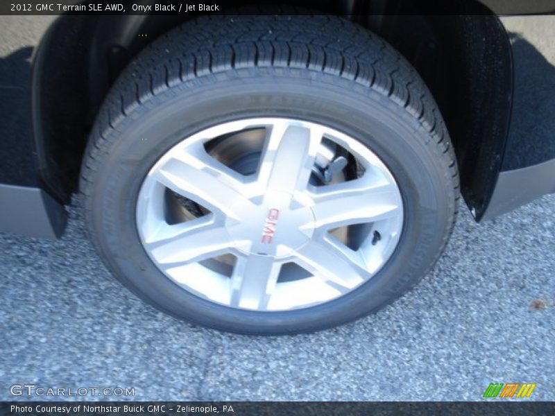 Onyx Black / Jet Black 2012 GMC Terrain SLE AWD