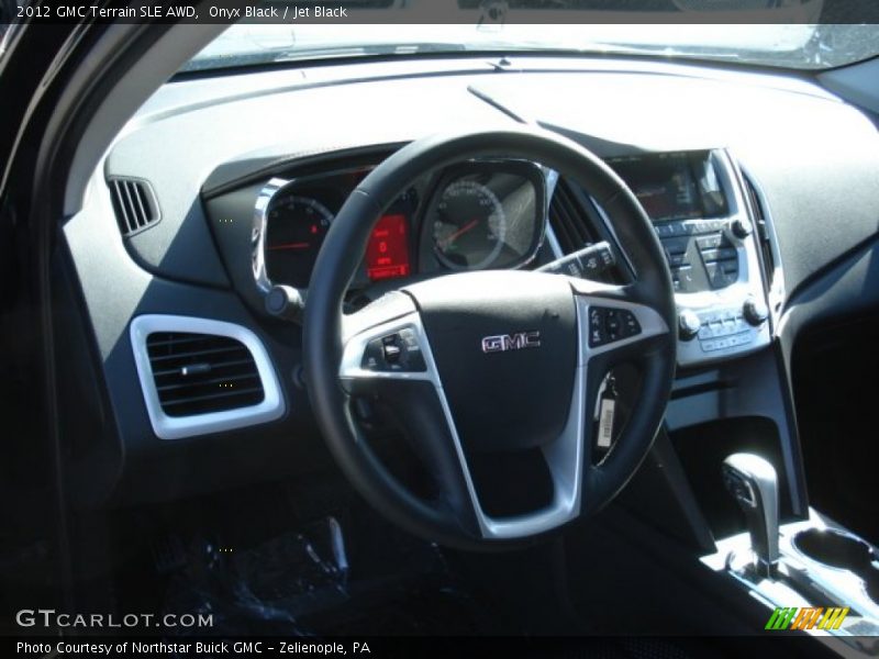 Onyx Black / Jet Black 2012 GMC Terrain SLE AWD