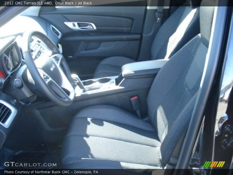 Onyx Black / Jet Black 2012 GMC Terrain SLE AWD