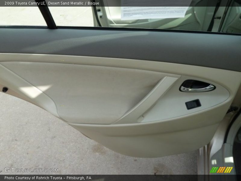 Desert Sand Metallic / Bisque 2009 Toyota Camry LE