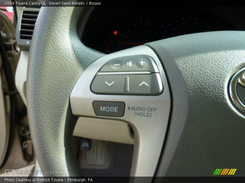 Desert Sand Metallic / Bisque 2009 Toyota Camry LE